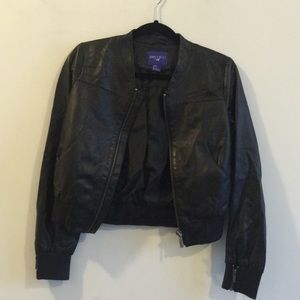 Jimmy choo for h&m leather jacket